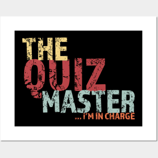 Pub Quiz Master, I'm in charge Posters and Art